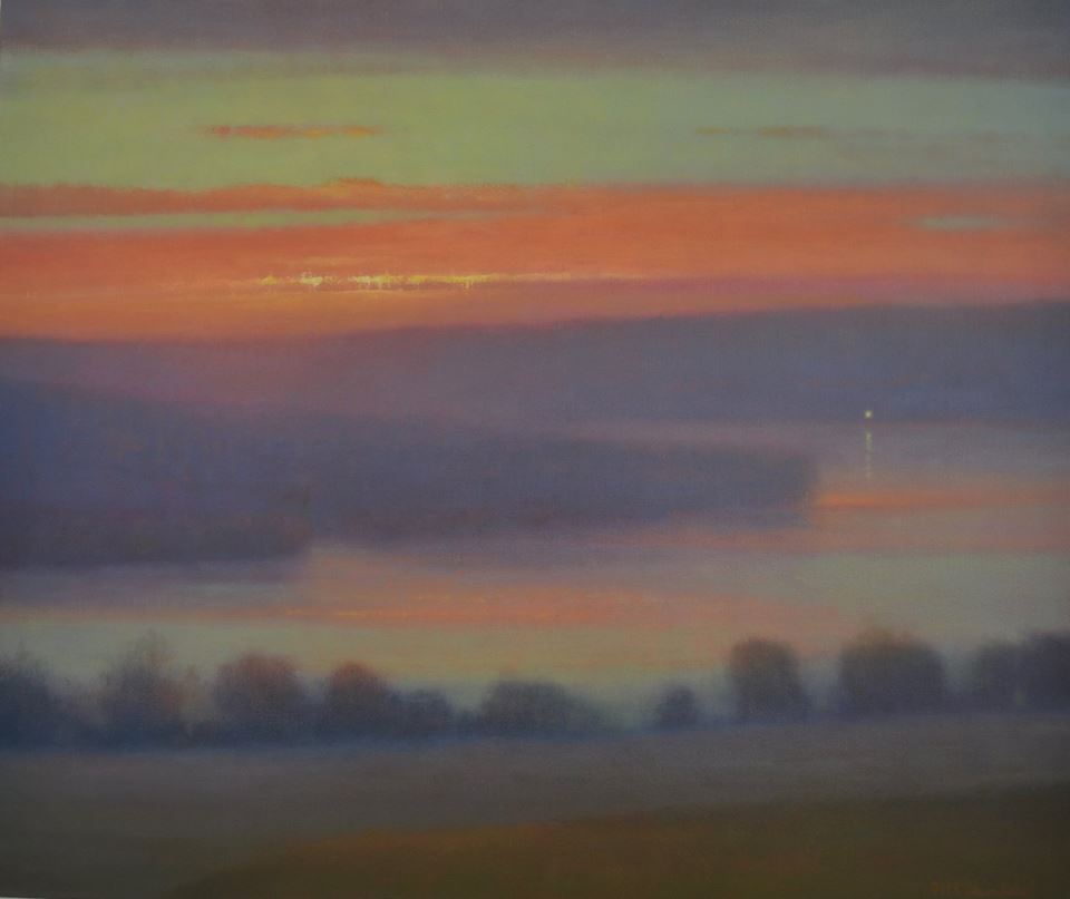 October 24 at 403 PM b Katherine Hurley Representational landscapes in oil and pastel